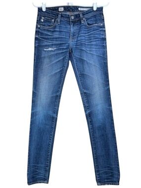 AG Adriano Goldschmied Stilt Cigarette Low Rise Skinny Jeans Size 26 Streetwear